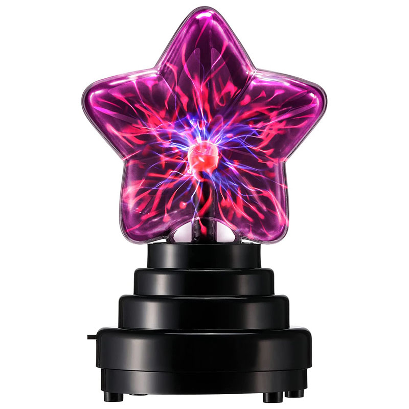 3 Inch Plasma Ball karo Star-shaped Kaca