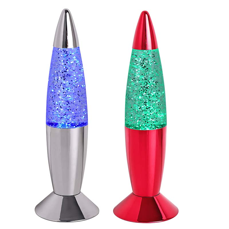 Mini RGB Cairan Glitter Night Light