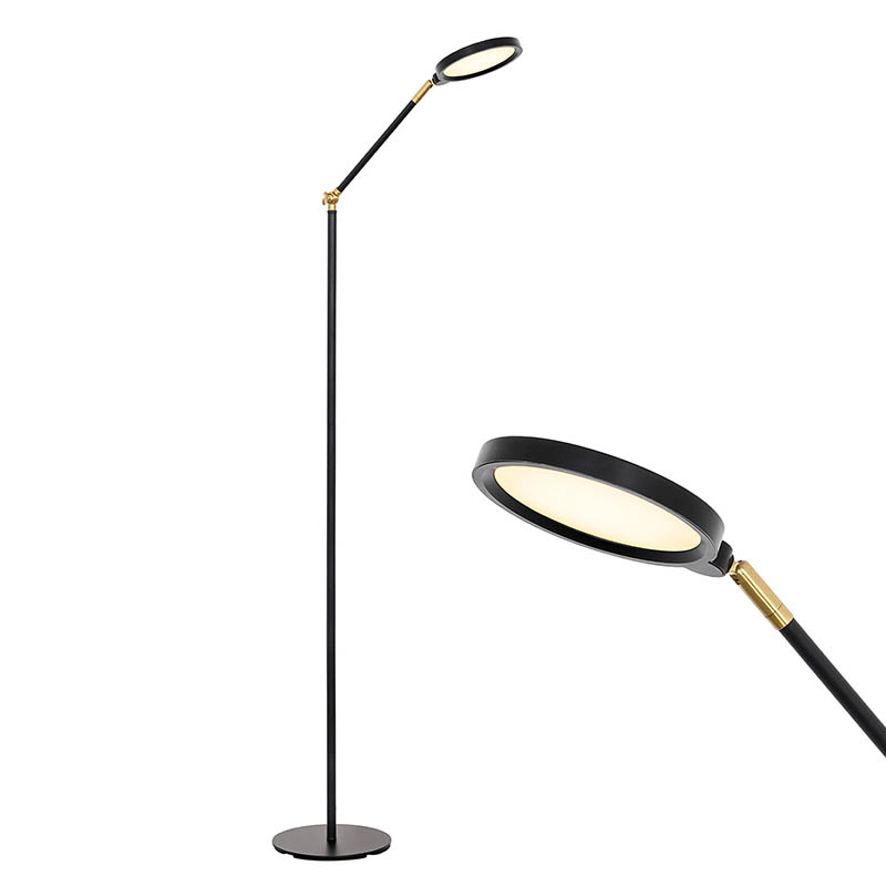 Lampu lantai sing bisa diatur modern