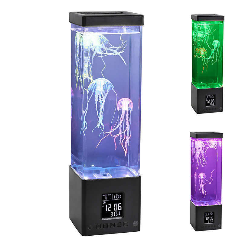 Lampu Jellyfish Anyar Kanthi Jam