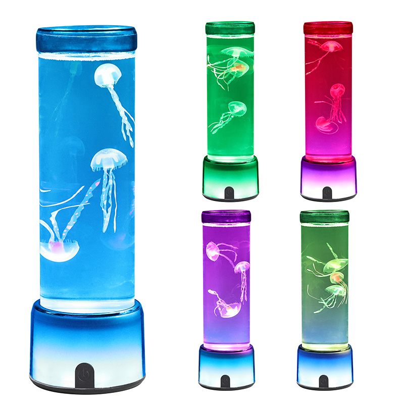 Lampu jellyfish sing anyar kanthi dhasar rotunditas warna lengkap