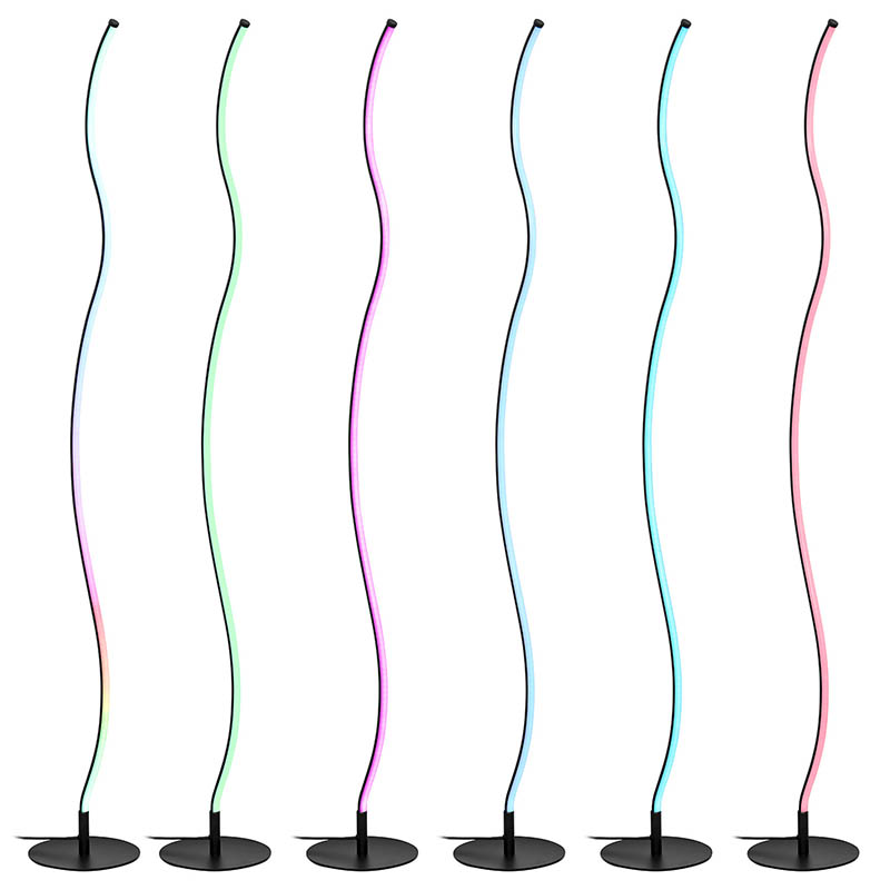 Lampu lantai pangowahan RGB