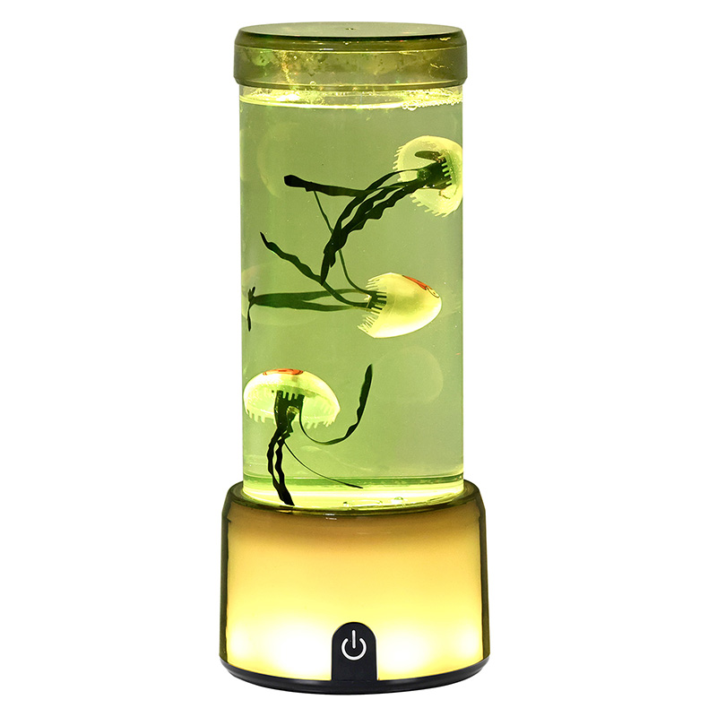 RGB LED Black Jellyfish Lamp