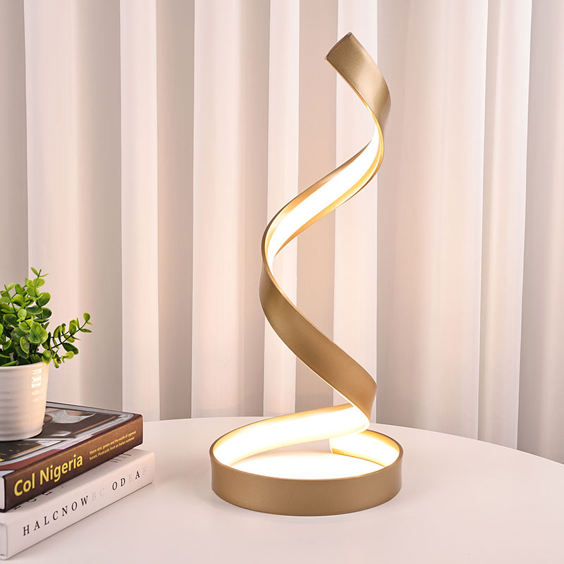 Serpentine Luxury LED Meja Lampu