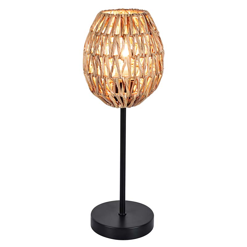 Tabel Lamp karo String Shade