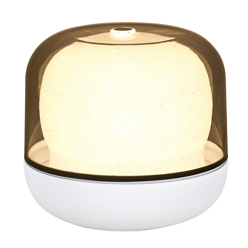 Lampu Meja LED Spiral RGB sing Elegan