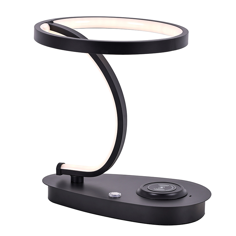 Wireless Charger LED Desk Lamp karo Ring Shade